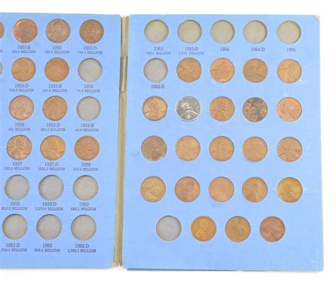 Complete 1941-58 Lincoln Wheat Cent Set - Includes 1943 Steel Cents ...