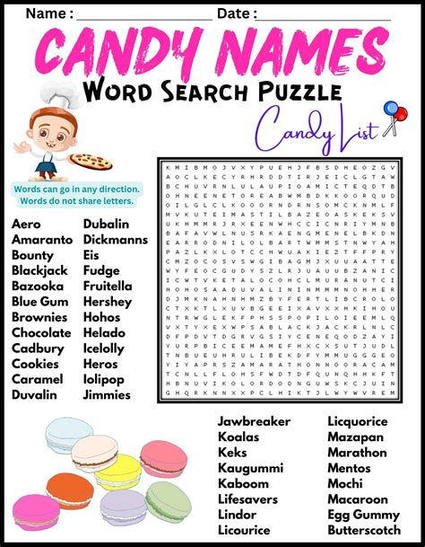 Candy Names