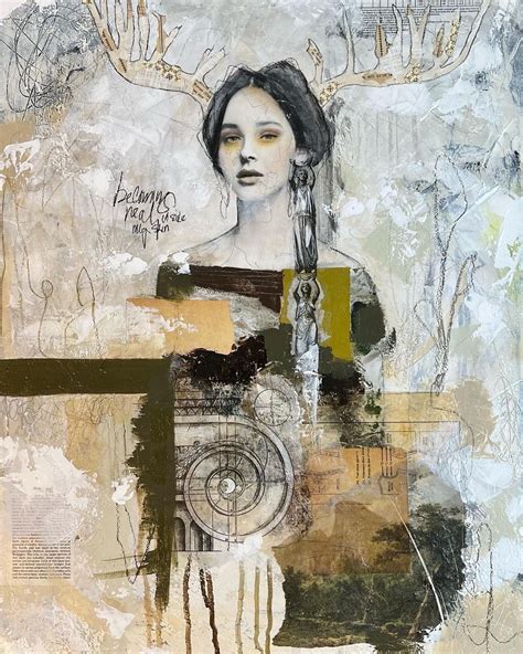 Mixed media art canvas, Collage art mixed media, Collage art projects