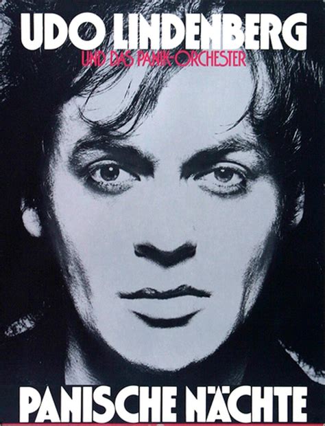 Udo Lindenberg - Panische Nächte, 1977 - Konzertplakat, CA$ 716.37