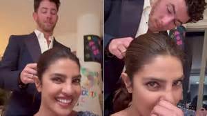 Priyanka Chopra Cannot Stop Laughing As Husband Nick Jonas Unties Her ...