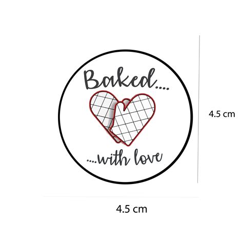 Homemade Stickers Packing Labels Thank You Stickers Chocolate Box Wate ...