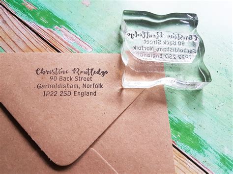 Return Address Stamp Work 的图像结果