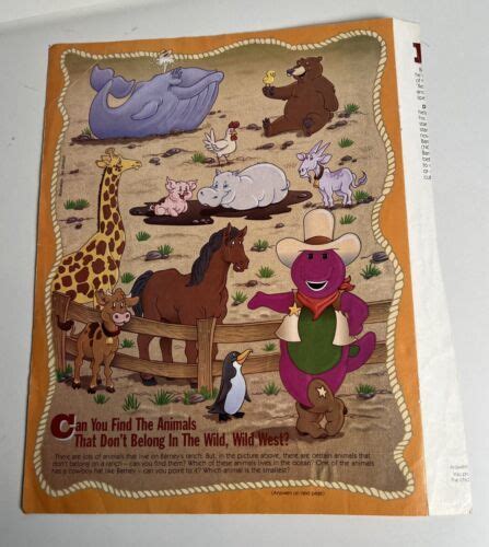 Image result for Barney Magazine Issue