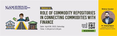 Role of Commodity Repositories in Connecting Commodities with Finance ...