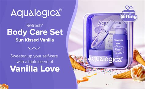Buy Aqualogica Refresh+ Vanilla Body Care Gift Set for Women | Perfume ...