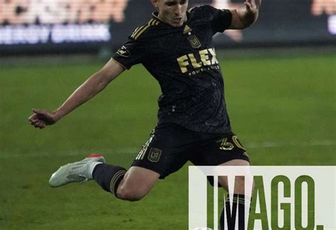 March 12, 2023: LAFC defender Sergi Palencia sends the ball into the ...