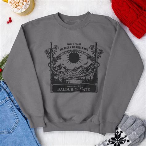 Unisex Baldur’s Gate 3 Shirt, Baldurs Gate Sweatshirt, BG3 Merch ...