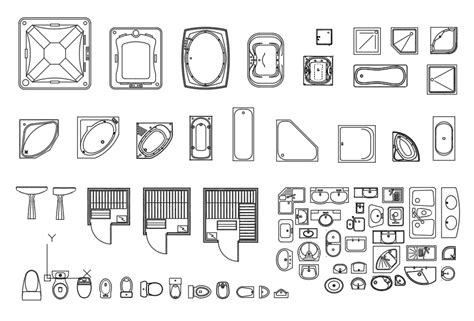 DOWNLOAD AUTOCAD FILE FOR FREE | DETIL BATHROOM.DWG