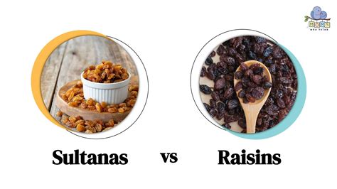 Sultanas vs. Raisins: 5 Key Differences