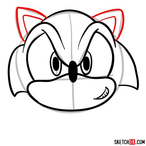 Image result for Sonic Face Sketch Tutorial
