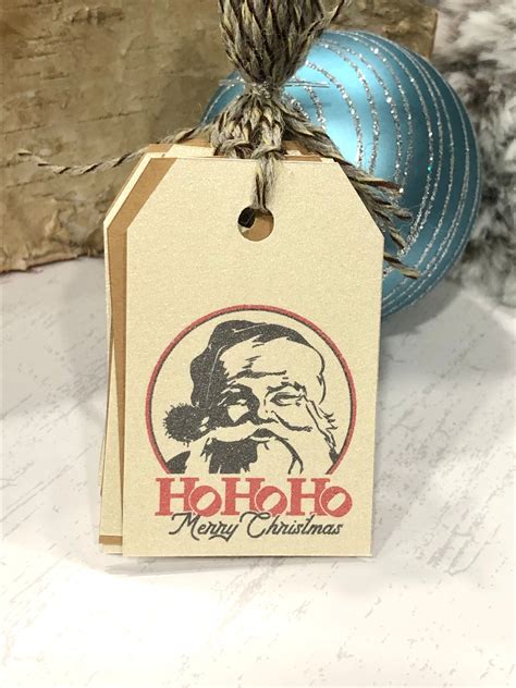 Christmas Santa Gift Tags | MakerPlace by Michaels