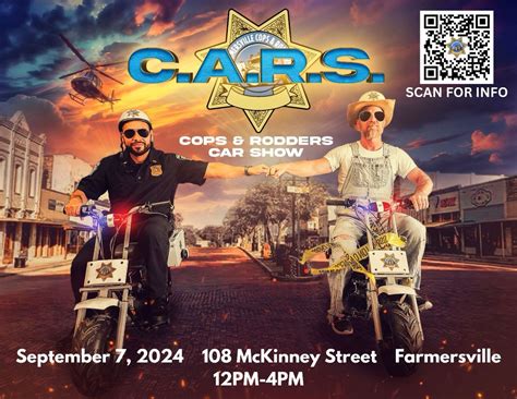 Farmersville Cops & Rodders 2024, Farmersville Square, 7 September 2024 ...