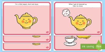 Nursery rhymes: Teapot Poem | I'm A Little Teapot | Twinkl