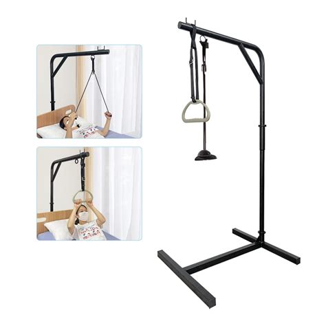 Buy Mybow Trapeze Bar for Bed Mobility Aids, Bedside Pull Up Bar, Bed ...