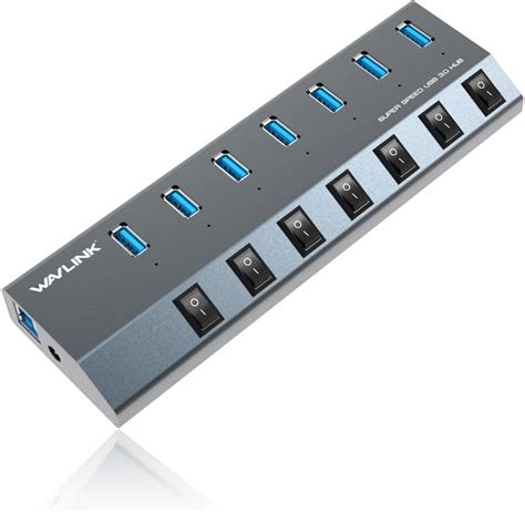 TP-Link Powered USB Hub with 7 Data Smart Charging USB 3.0 Ports ...