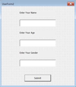 Image result for VBA Userform Tutorial