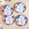 Pallor Large Ceramic Dinner Plate Set Of 6 Pink 10 Inch Online ...