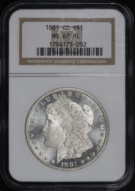 1881-CC Morgan Dollar NGC MS-67 PL | Northern Nevada Coin