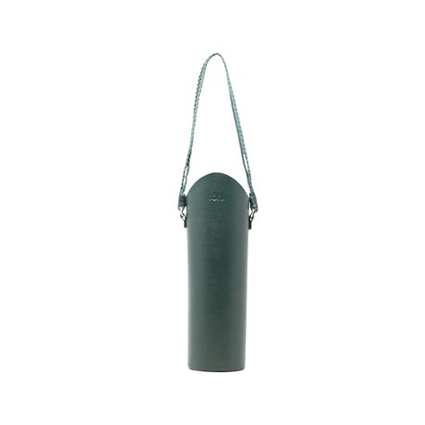 TUSCANY BOTTLE HOLDER - FOREST GREEN