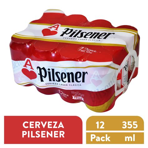 Comprar Cerveza Pilsener 12 Pack 4260 ml | Walmart El Salvador - Maxi ...