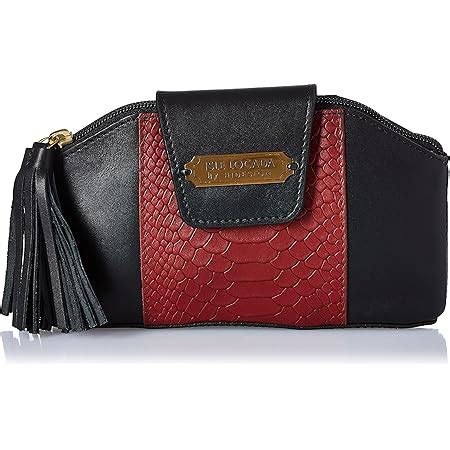 Buy Isle Locada By Hidesign Women's CLUTCH(BLACK/MARSALA) at Amazon.in