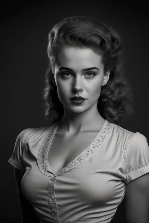 Beautiful American Women from the 1950's Vintage Style 8x10 Photo ...