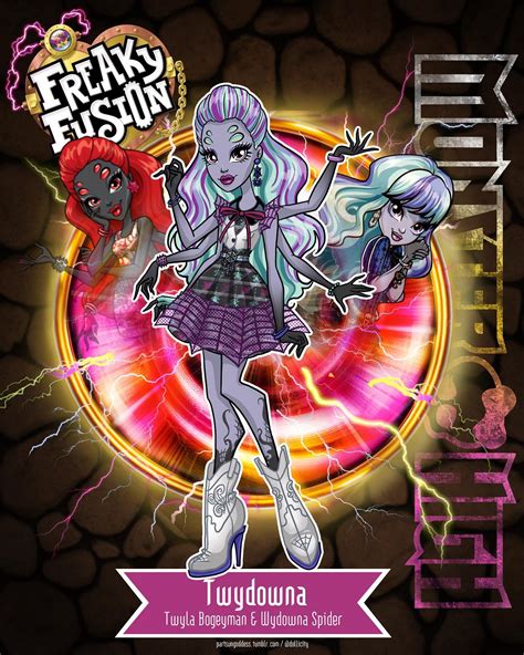 Monster High Kleurplaten Freaky Fusion Monster High Freaky Fusion