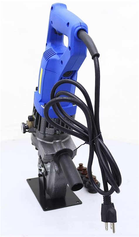 Buy PreAsion 110V Electric Hydraulic Hole Puncher Punching Machine ...