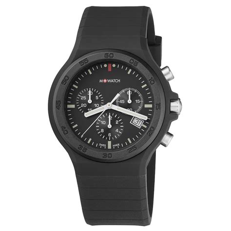 M-WATCH Swiss Made Maxi 42 Analog Black Dial Men's Watch-WYO.15420.RB ...