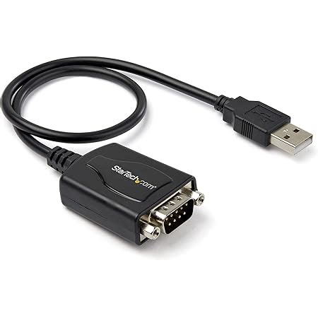 StarTech.com USB to Serial Adapter - 1 Port - COM Port Retention ...