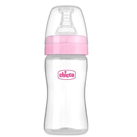Buy Chicco Feed Easy Anti-Colic Slow Flow Pink Color Bottle for 0+M ...