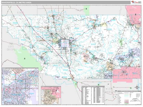 Zip Code Map Bakersfield Ca 93311