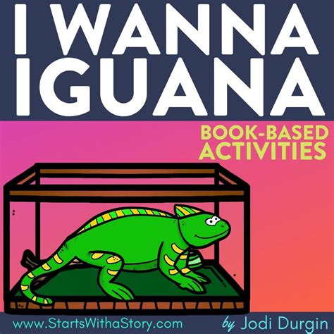 I WANNA IGUANA activities, worksheets & lesson plan ideas – Clutter ...