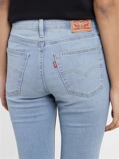 Women's 726 Blue Flared Fit High Rise Jeans – Levis India Store