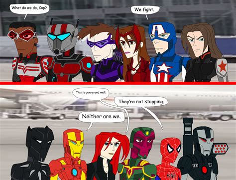 SUP-FAN's Team Captain America VS Team Iron Man by SUP-FAN on DeviantArt