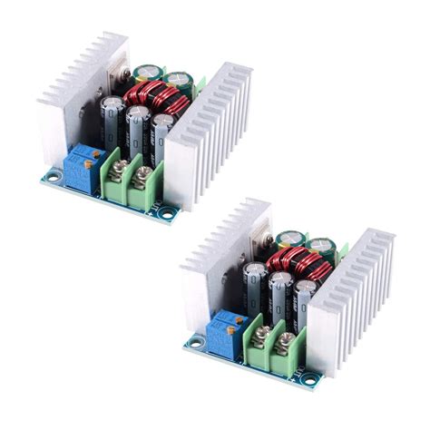 Buy AEDIKO 2pcs 20A 300W Constant Current CC CV Buck Converter Module ...