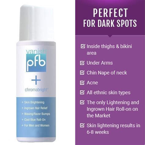 Buy PFB Vanish Razor Bump Stopper Skin Care Treatment with Chromabright ...
