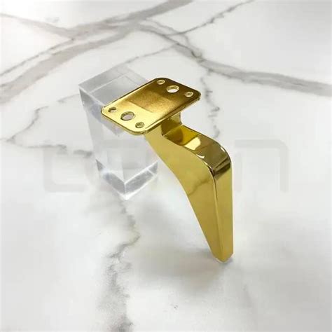 Zohra Hardware Pack of Classified Thumb Shaped Metal Furniture Leg 15cm ...