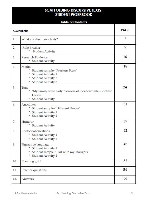 Image result for Discursive Writing Workbook