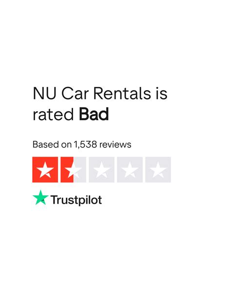 Nu Car Rental Reviews