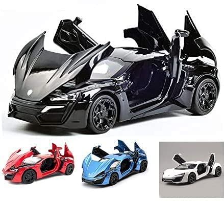 Buy Black Metal Car Toy for Kids | Durable Die-Cast Construction ...