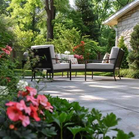 21+ Simple Yet Elegant Concrete Slab Patio Ideas for a Timeless Look ...