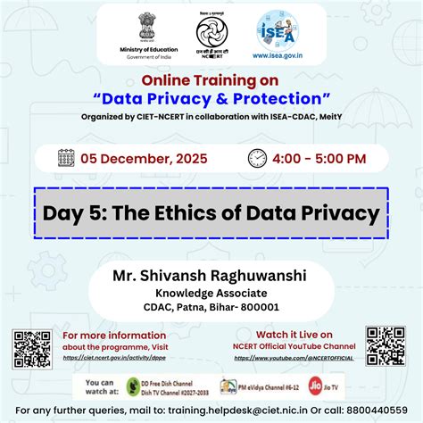 Data Privacy & Protection | Central Institute of Educational Technology ...