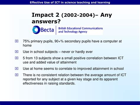 ICT Implementation in Science Subject 的图像结果