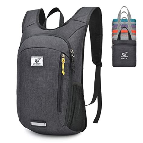Bekahizar Faltbarer Rucksack 35 Liter – Ultraleicht (360g), Mit 4 Fächern, Für Reisen & Outdoor