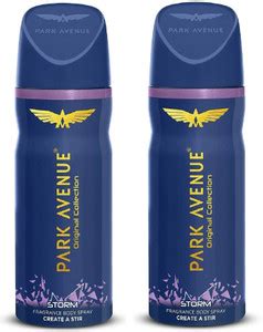 PARK AVENUE New STORM DEODORANT FOR MEN, 150ML PK OF 2 Deodorant Spray ...