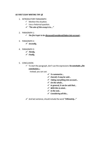 Image result for ESOL B2 Writing Sample for Part 1