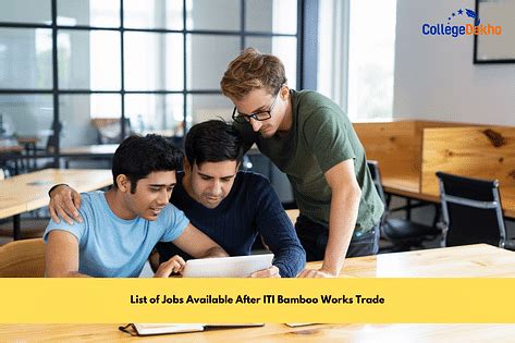 List of Jobs Available After ITI Bamboo Works Trade: Job Roles, Salary ...