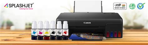 Splashjet GI73 Refill Ink for Canon G570 / G670 - (Bk/C/M/Y/R/GY ...